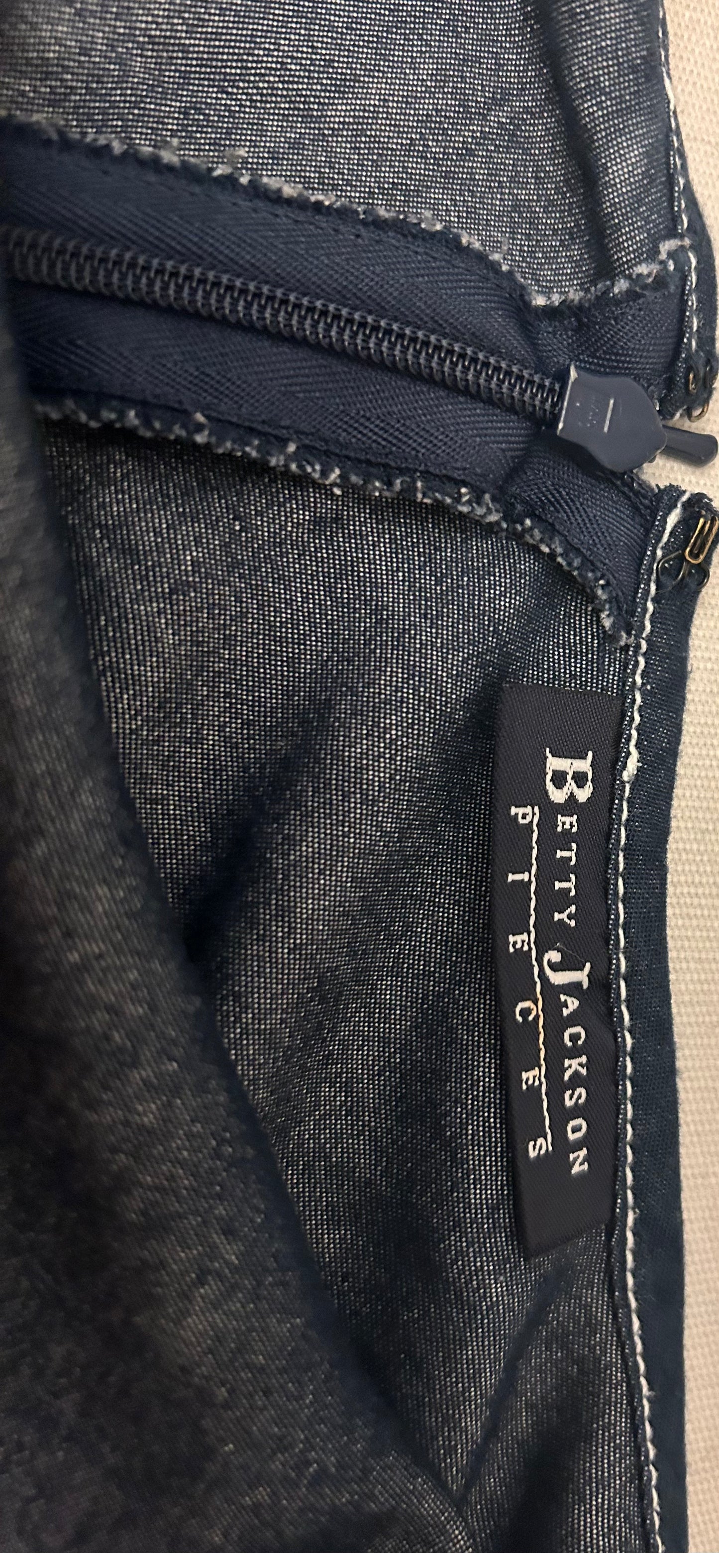 Denim(Light Weight) Betty Jackson Halter Dress