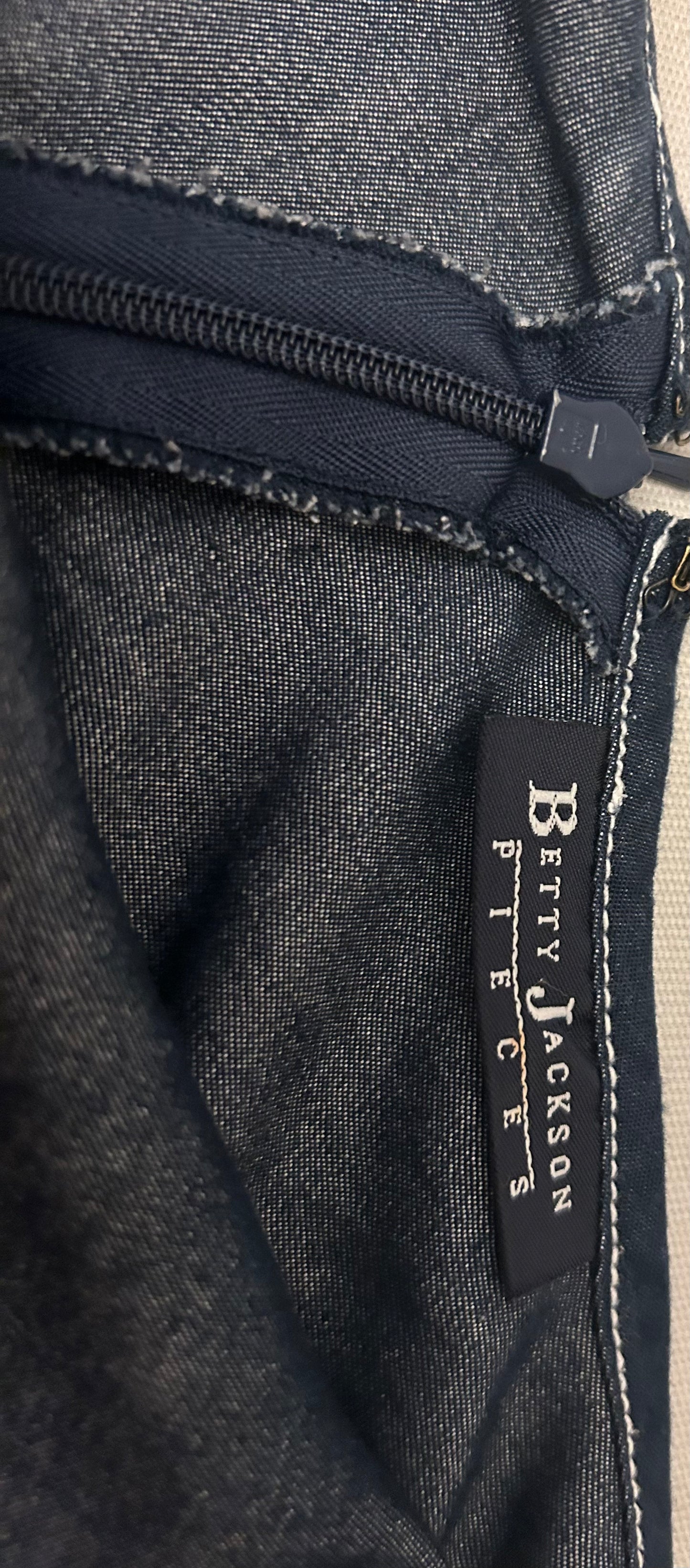 Denim(Light Weight) Betty Jackson Halter Dress