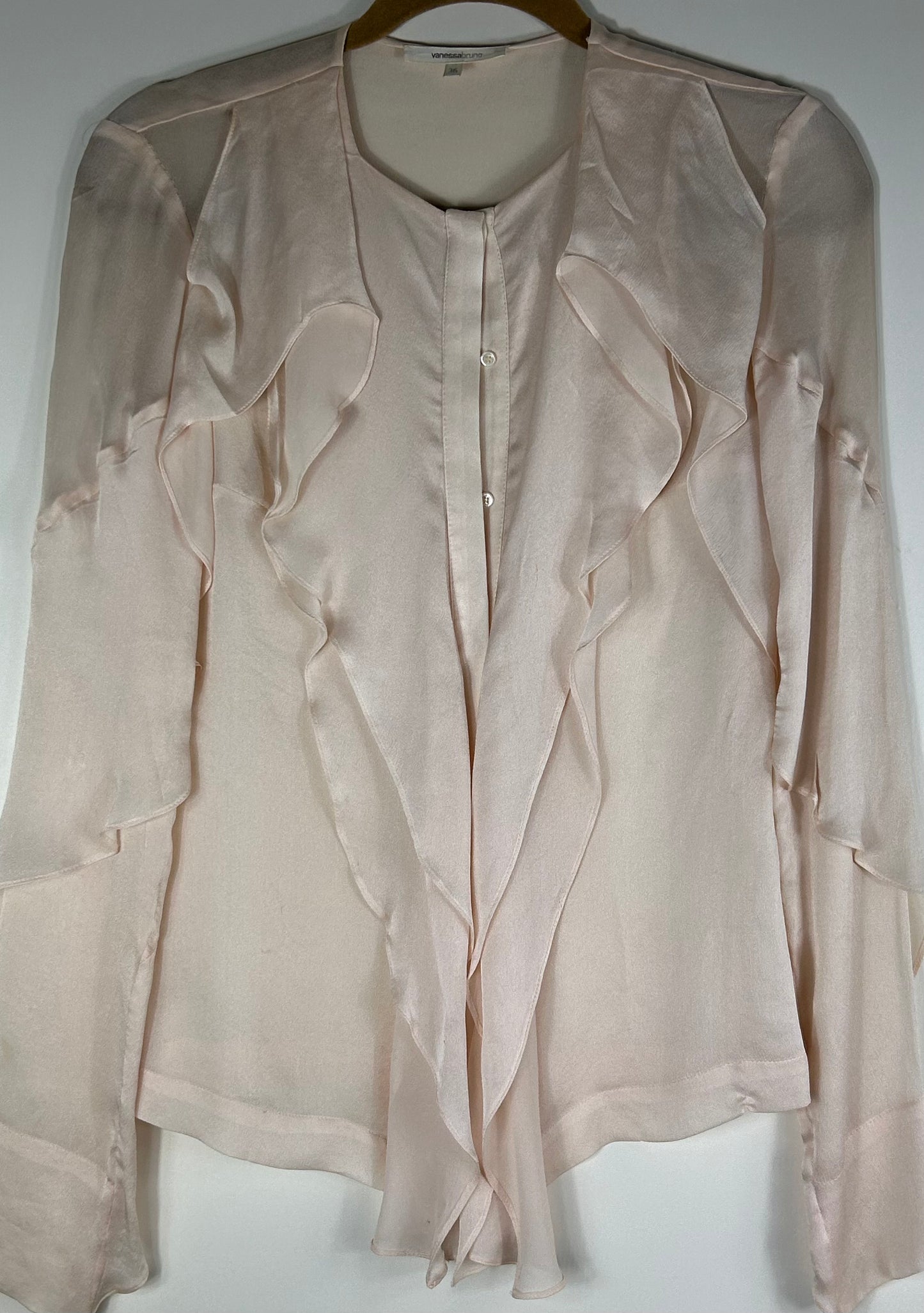 Pale peach Vanessa Bruno Silk Blouse