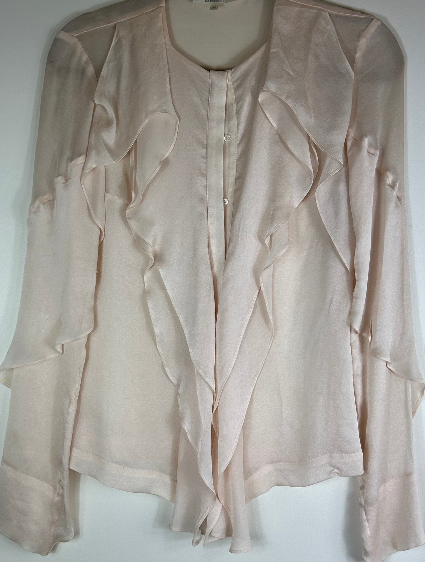 Pale peach Vanessa Bruno Silk Blouse