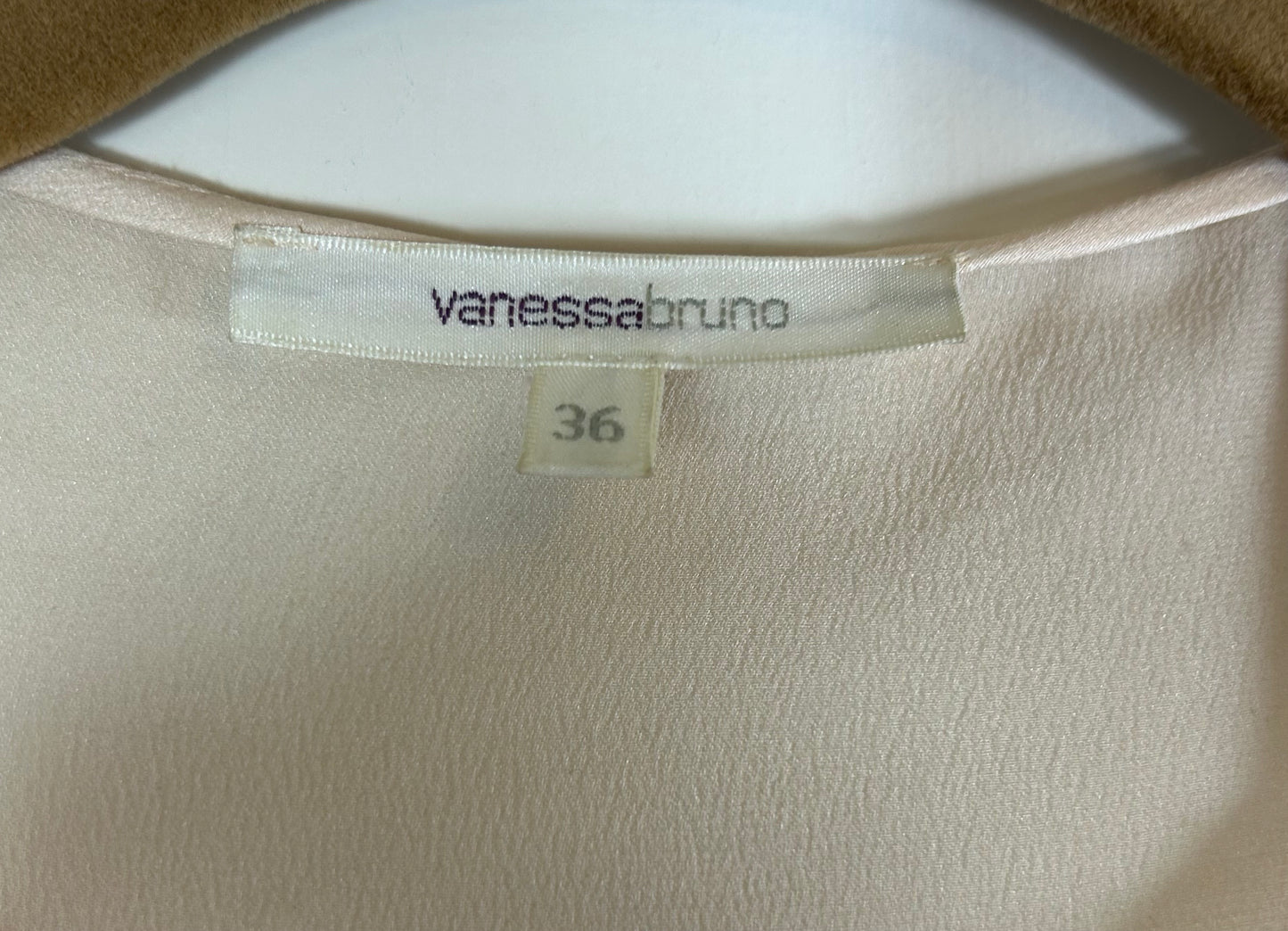 Pale peach Vanessa Bruno Silk Blouse