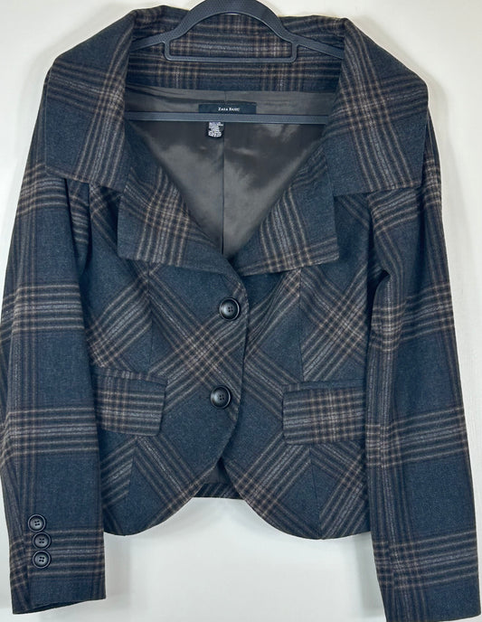 Checked Ladies Short ZARA Jacket