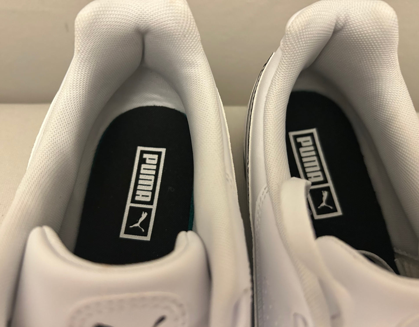 White PUMA Trainers