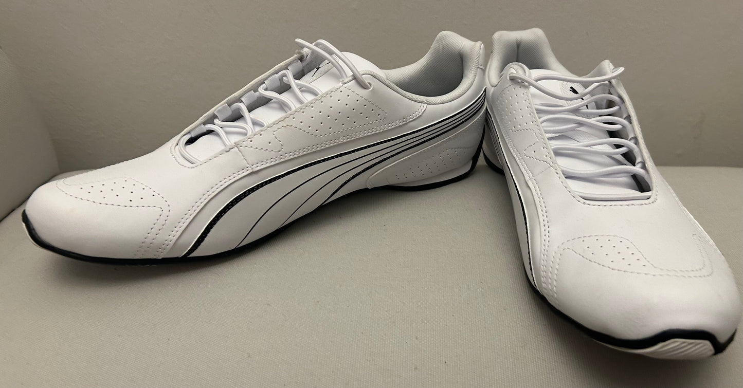 White PUMA Trainers
