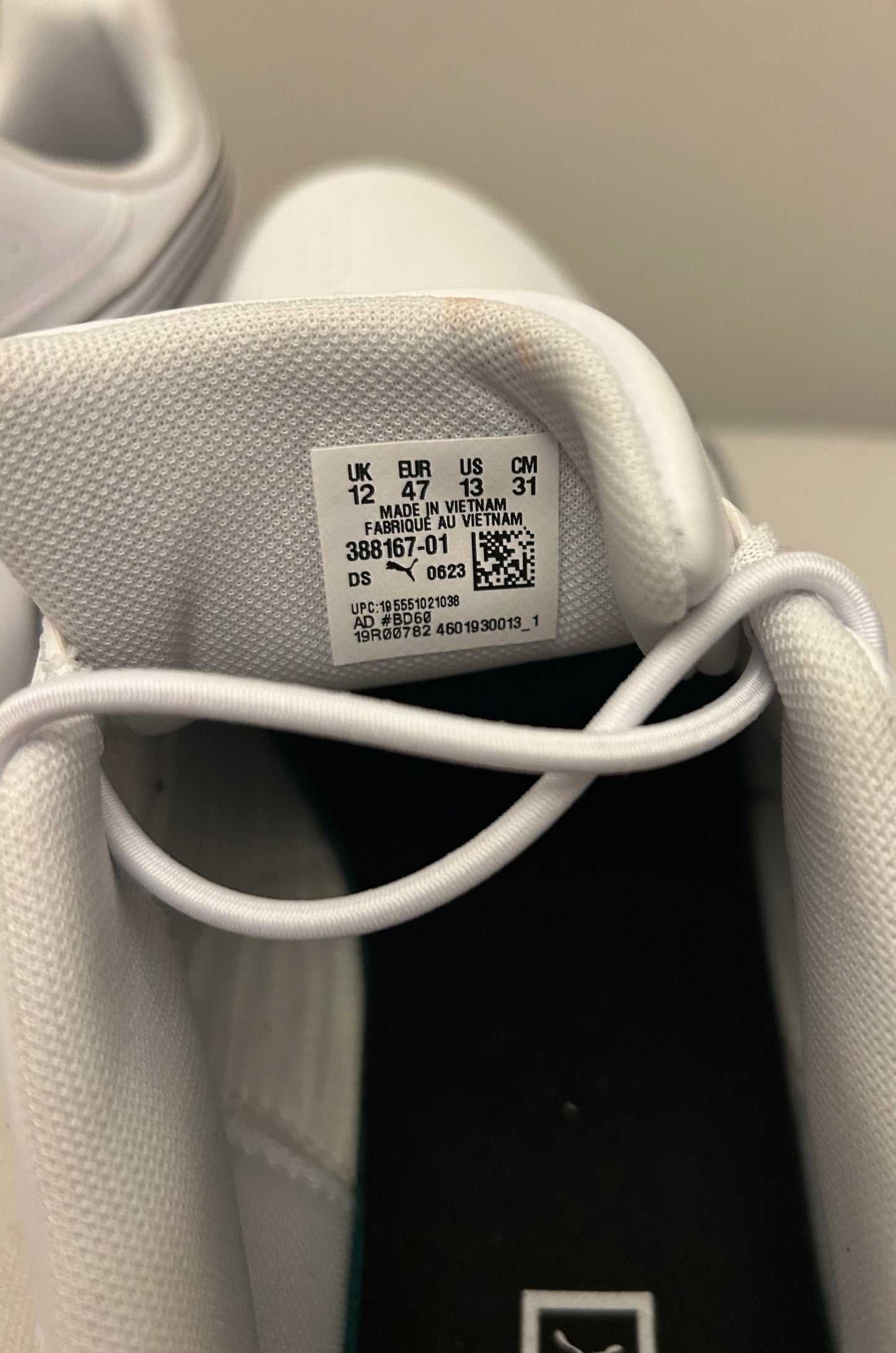White PUMA Trainers