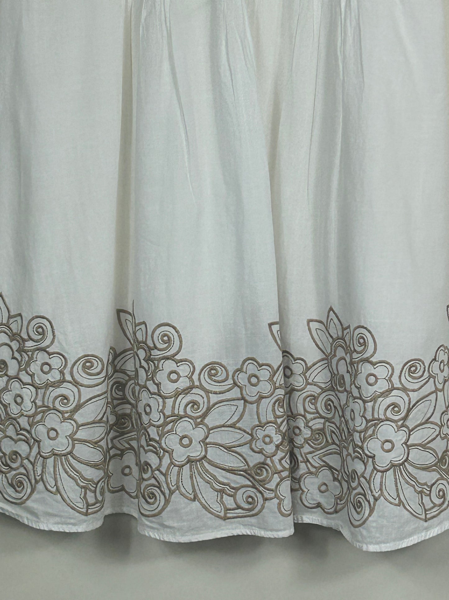 White PURPLE Summer Dress