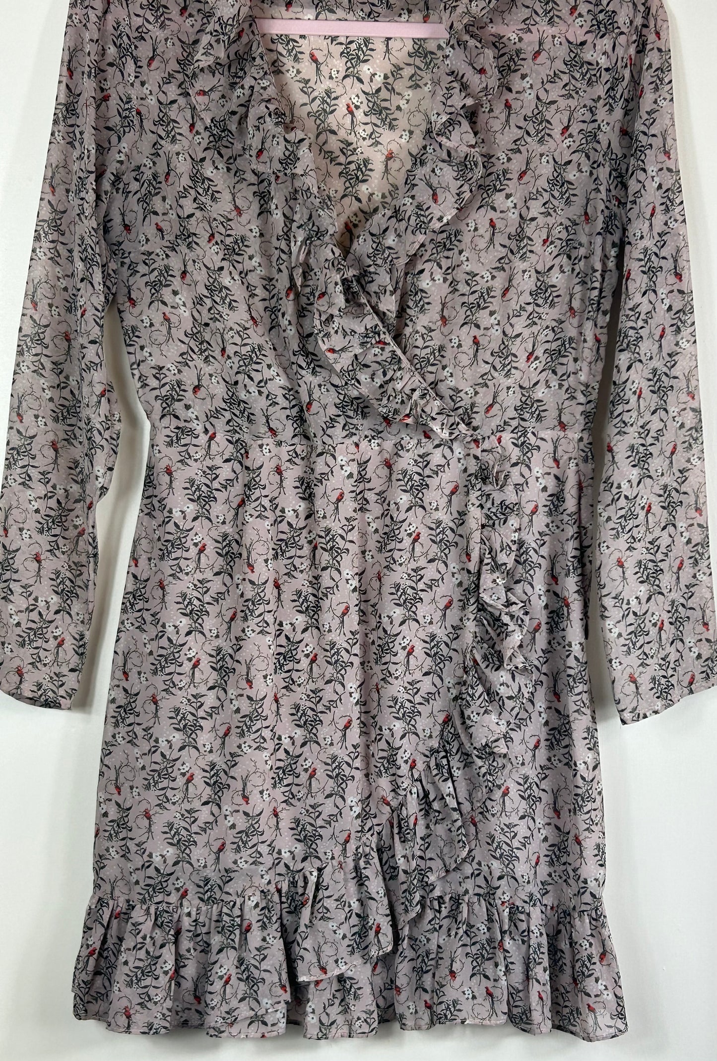 Dusty Pink H&M Patterned Dress