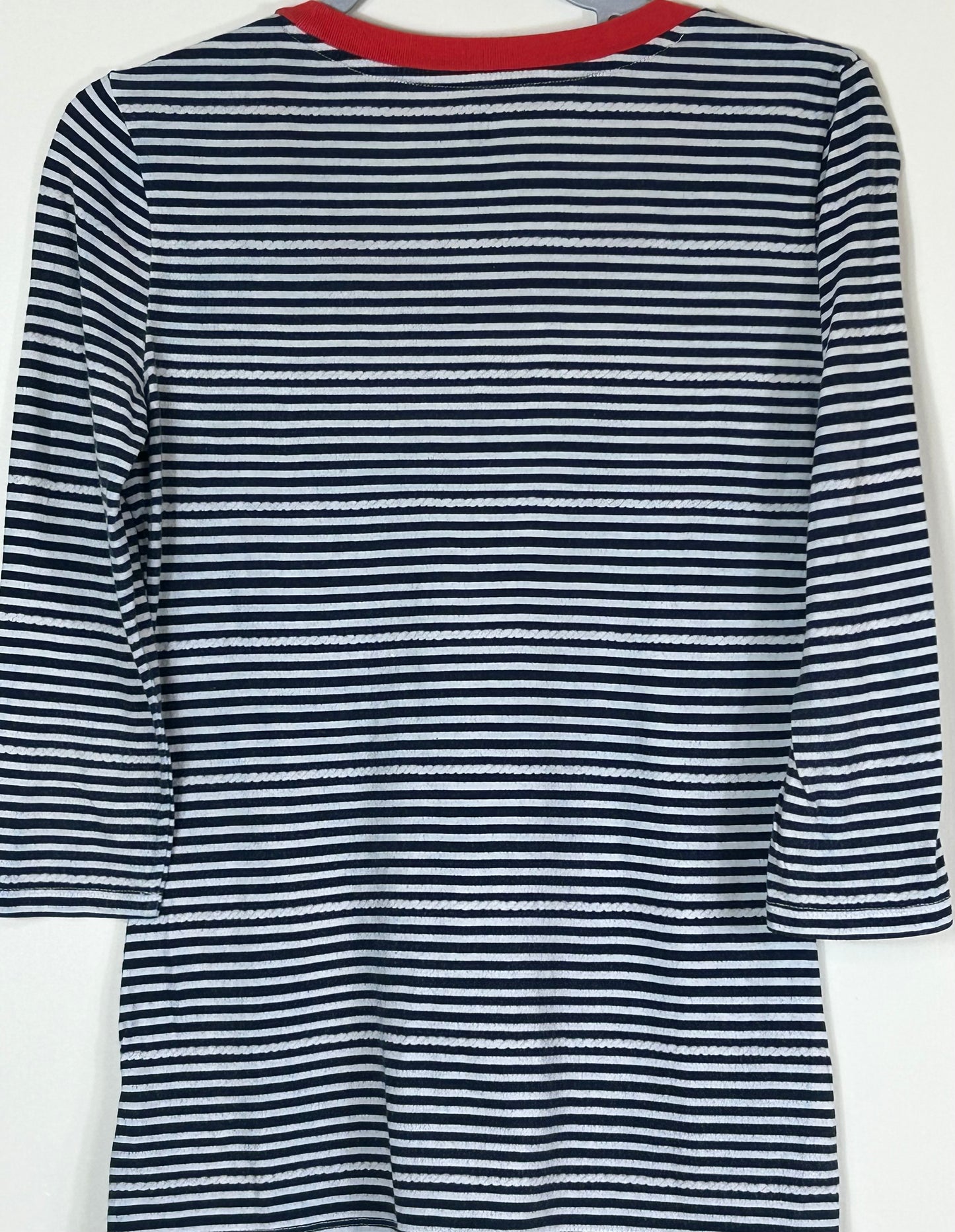 Navy & White Striped Tommy Hilfiger Top