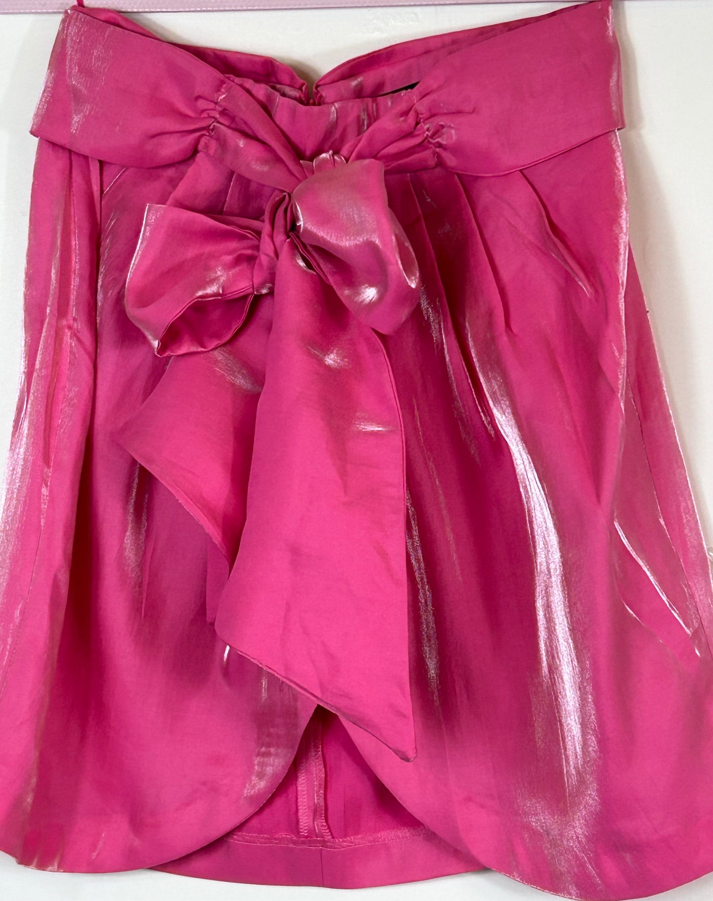 Cerise Pink. ZARA Mini Skirt