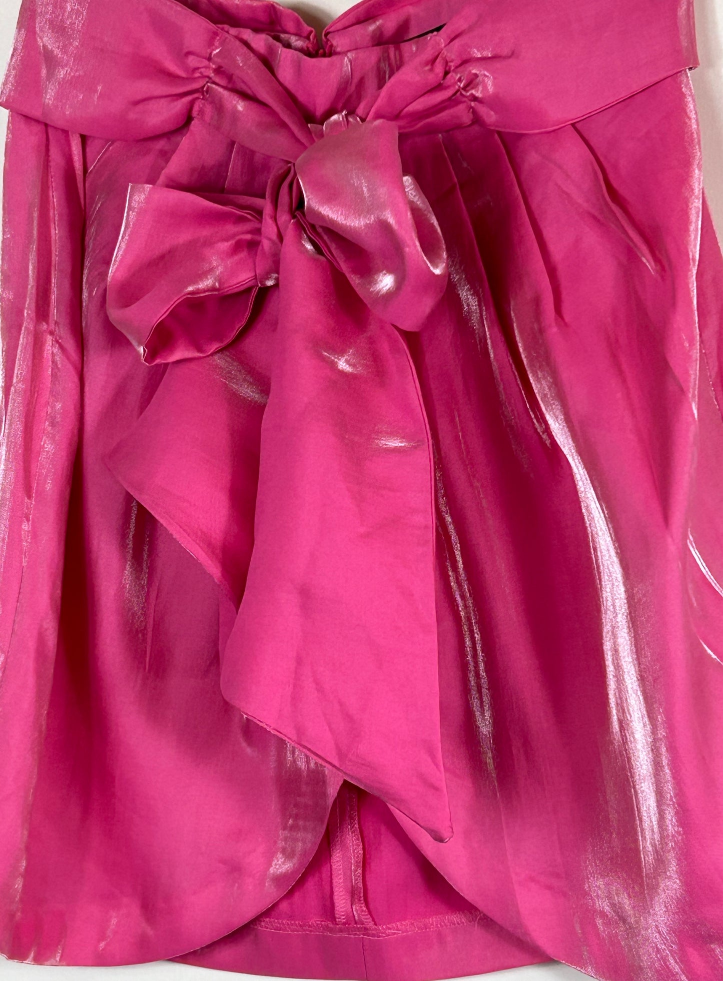 Cerise Pink. ZARA Mini Skirt