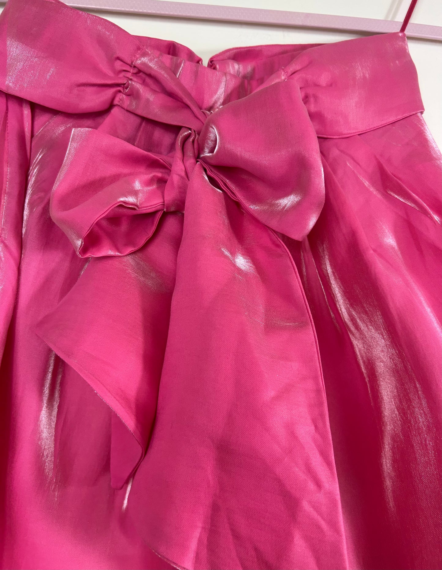 Cerise Pink. ZARA Mini Skirt