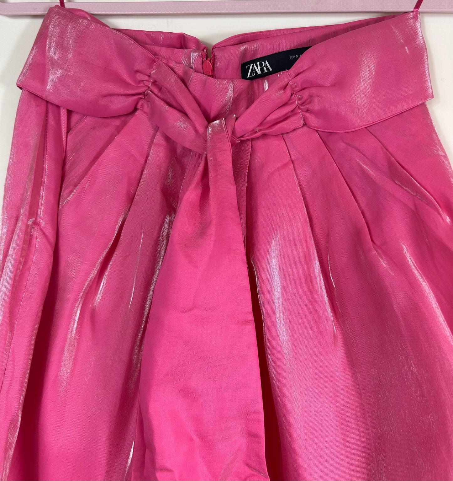 Cerise Pink. ZARA Mini Skirt