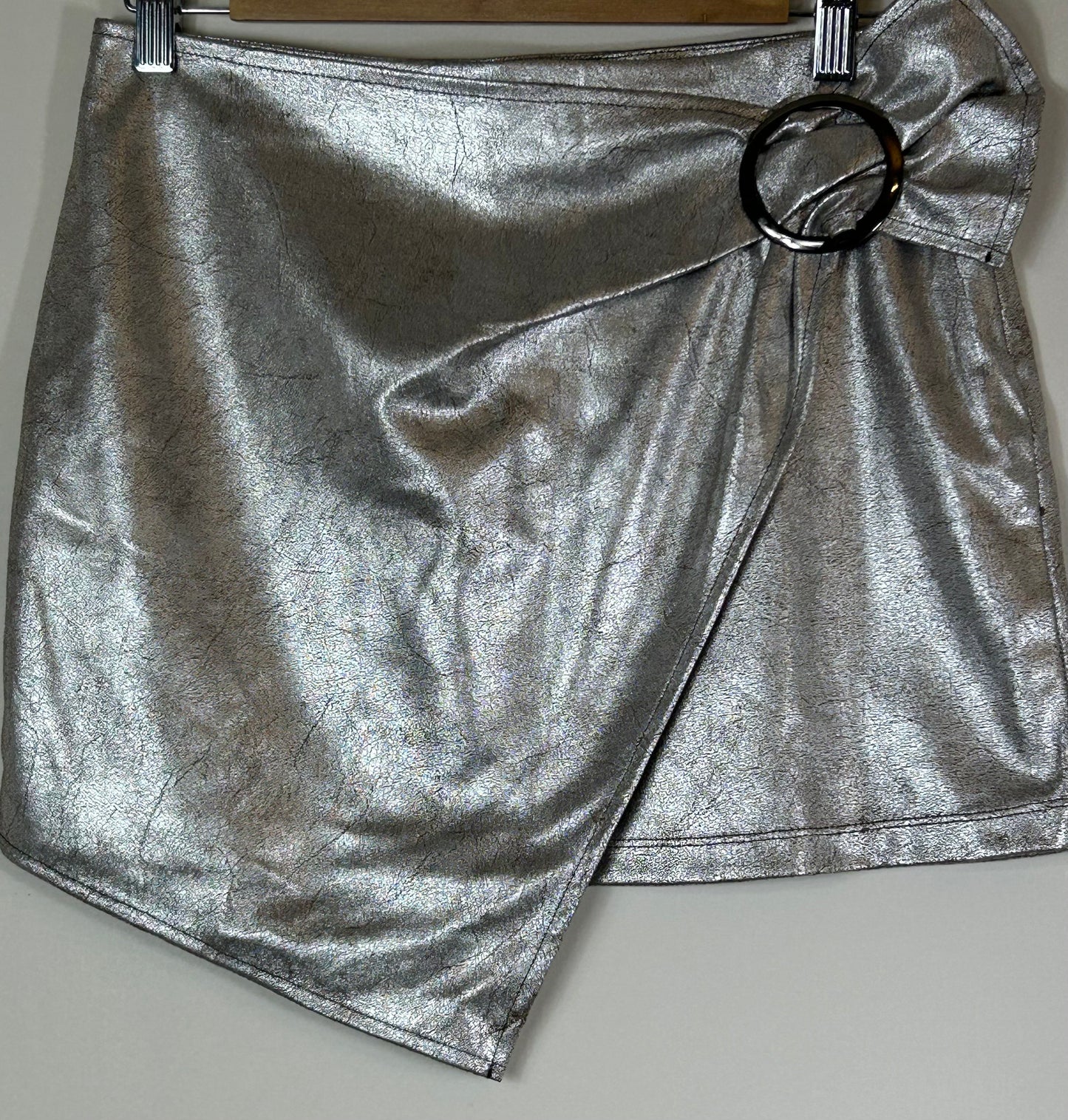 Silver ZARA Mini Skirt