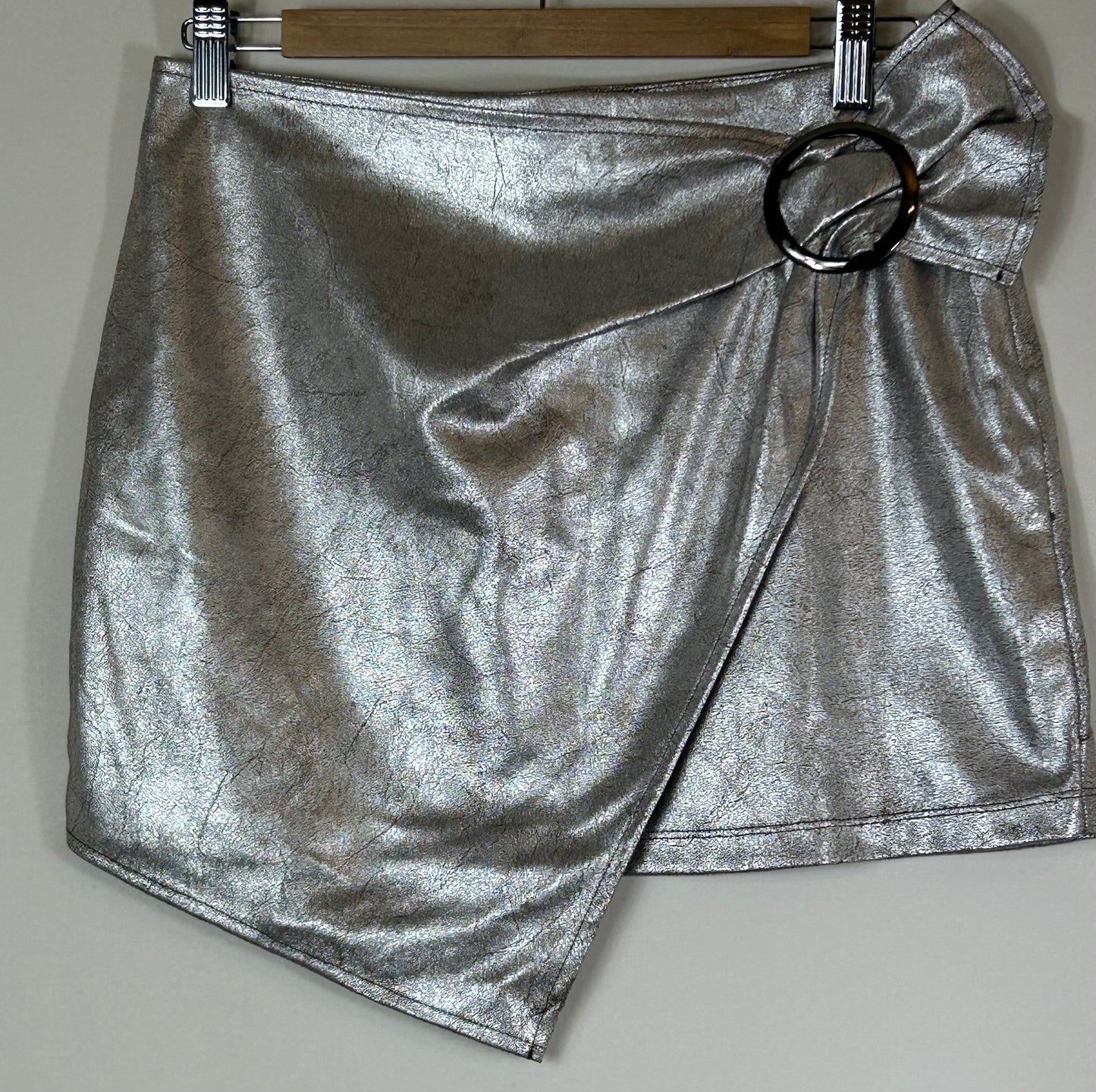 Silver ZARA Mini Skirt