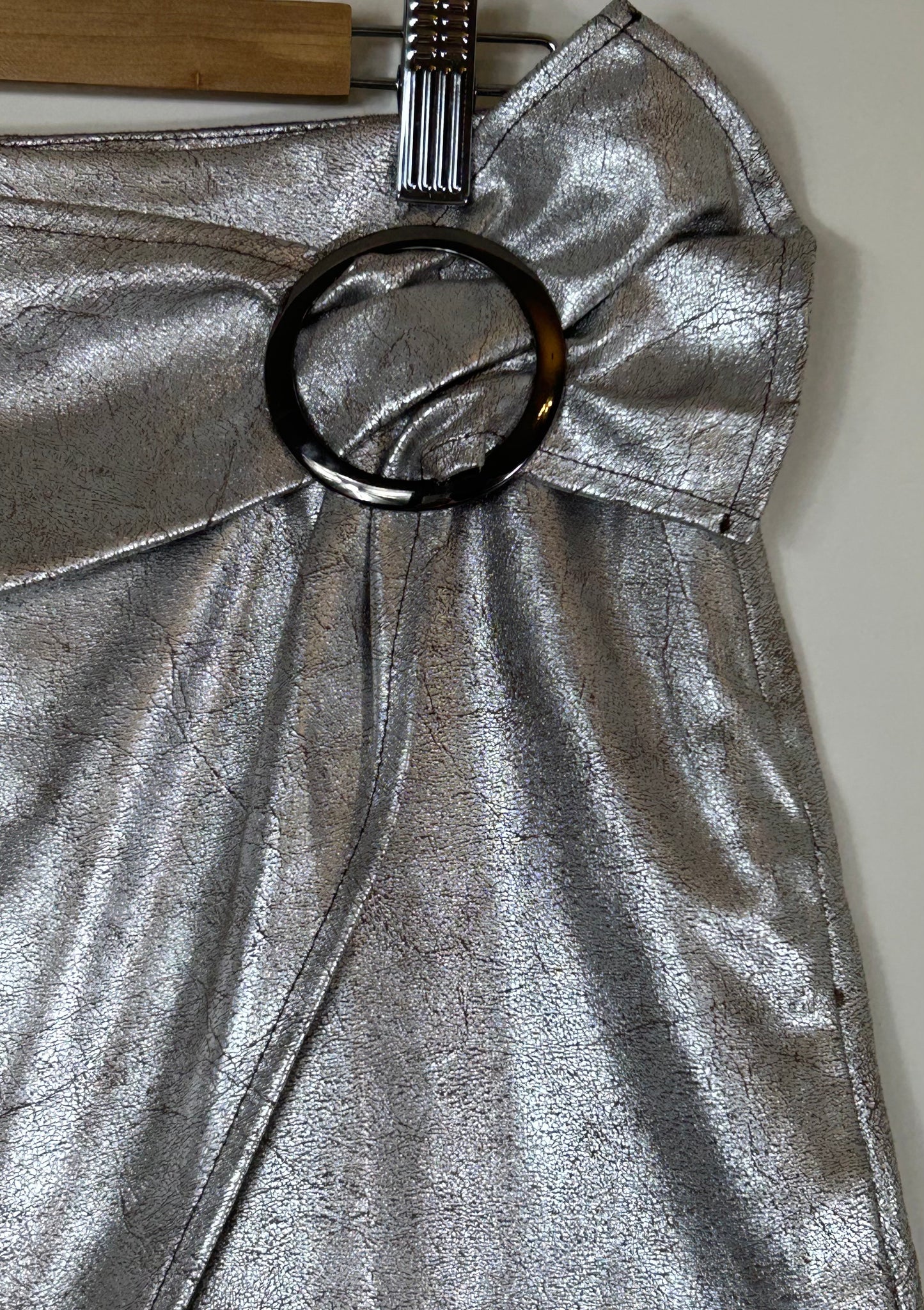 Silver ZARA Mini Skirt