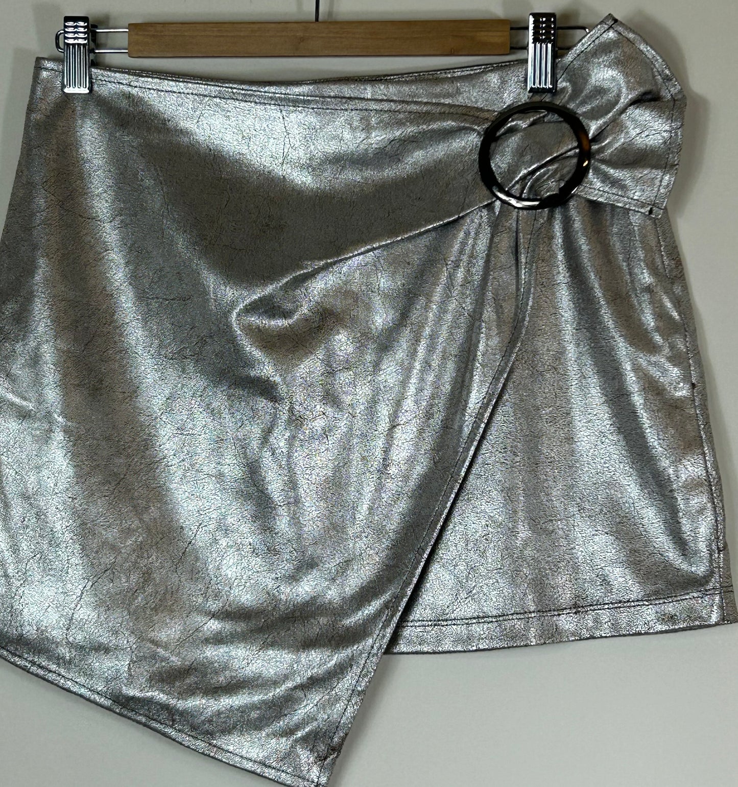 Silver ZARA Mini Skirt
