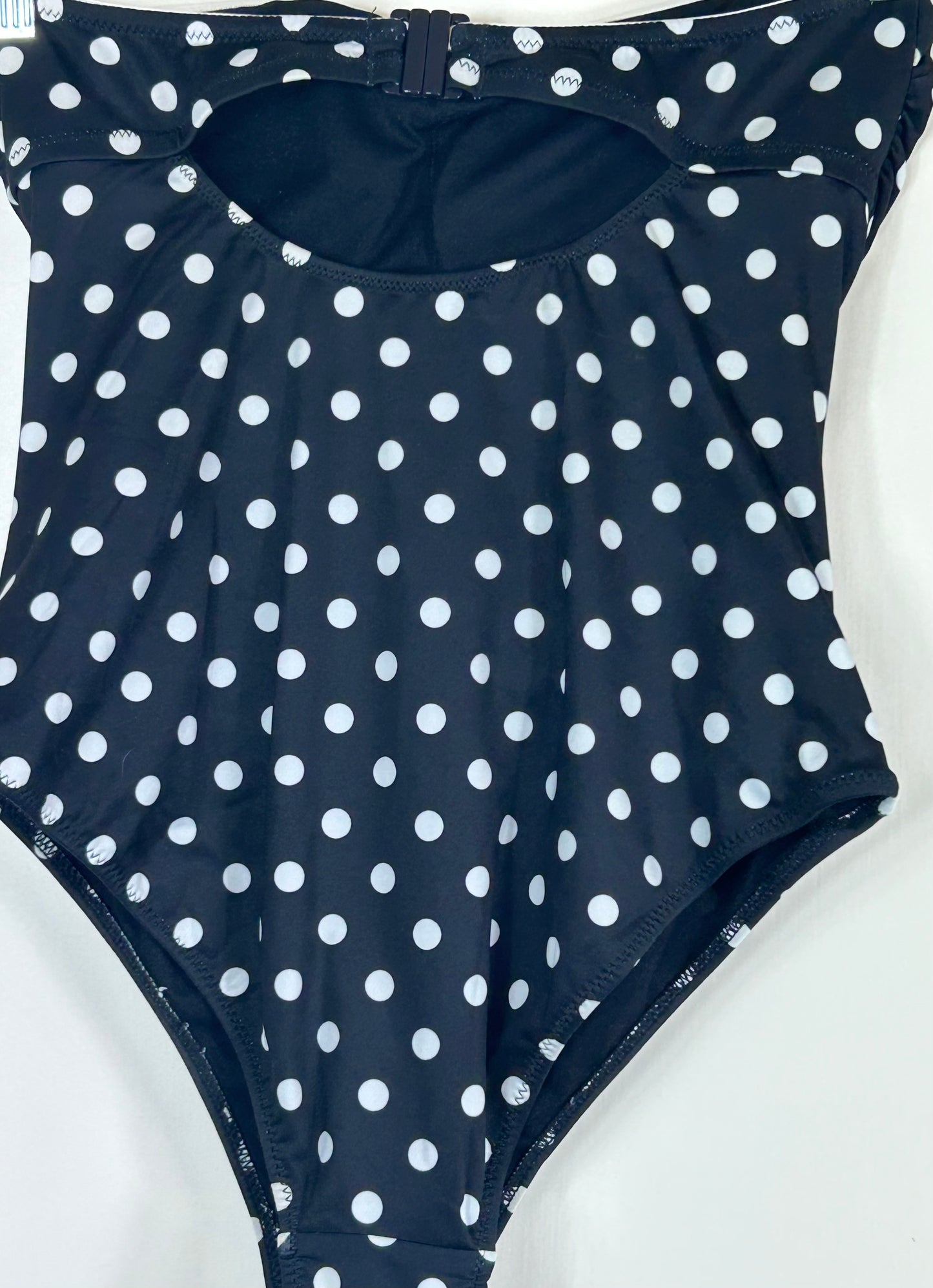 Black & White Polka Dot PRiMARK Swimsuit