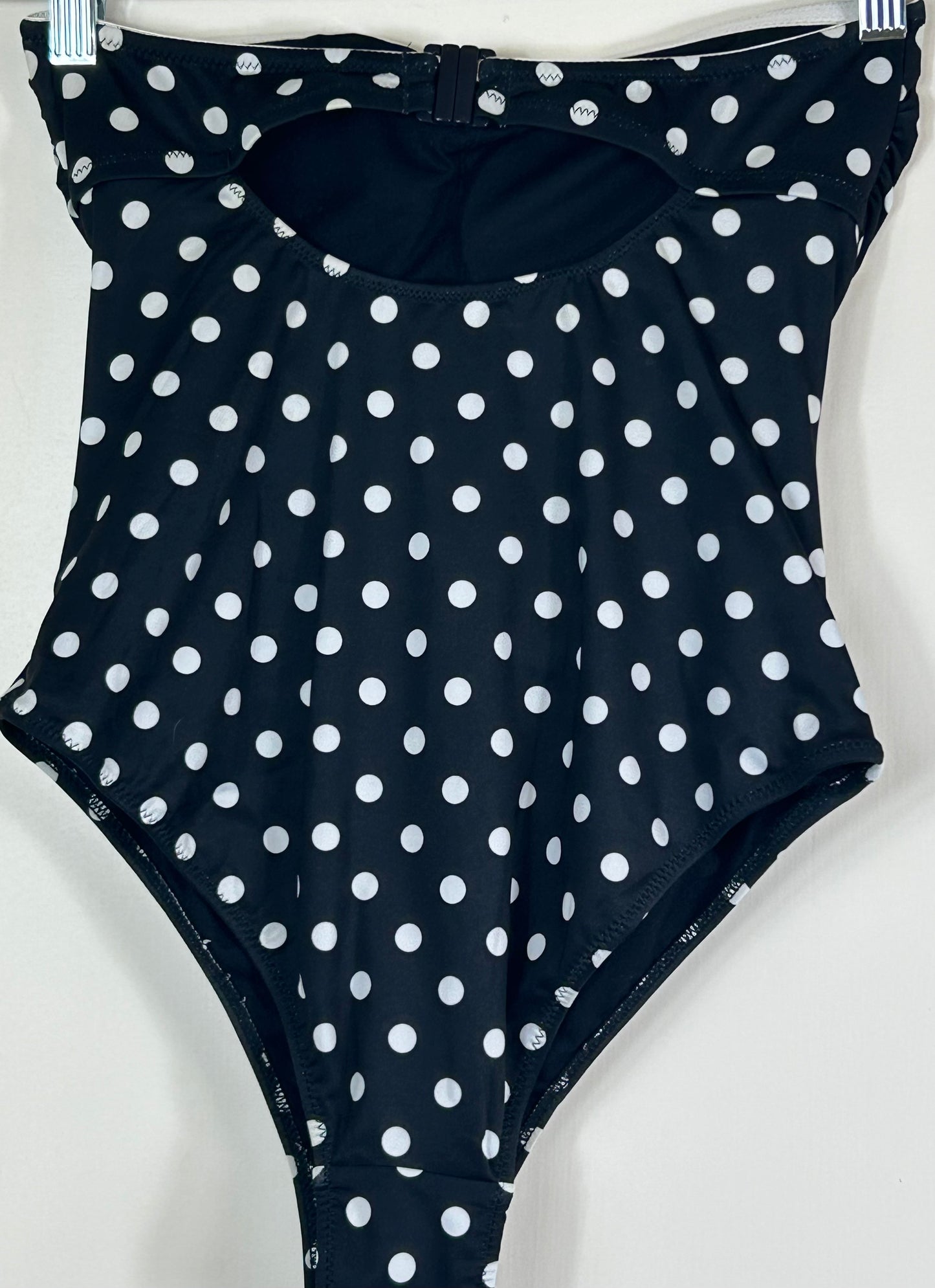 Black & White Polka Dot PRiMARK Swimsuit