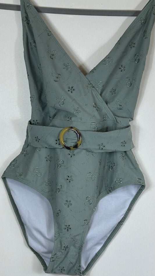 Pale Green Oasis Swimsuit