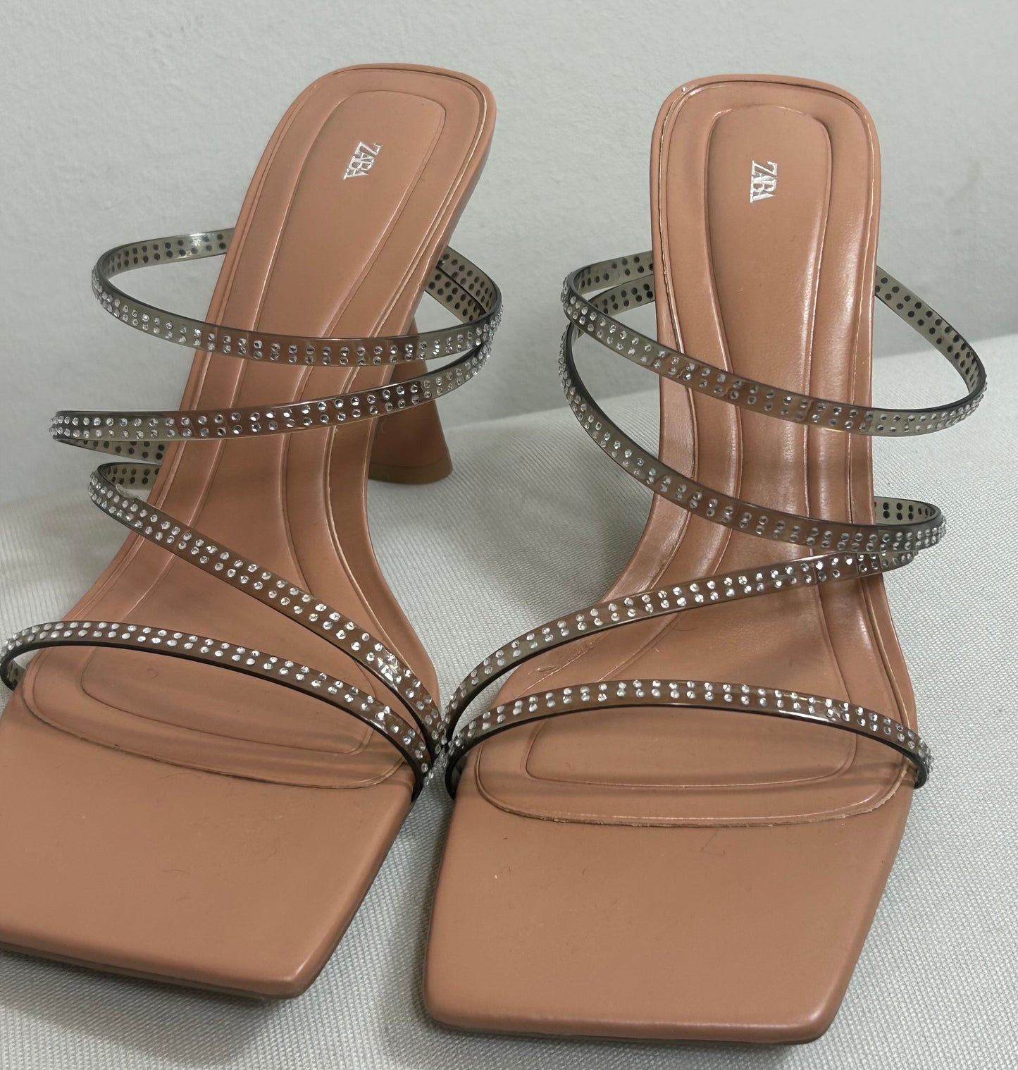 Diamanté ZARA Strappy Sandals