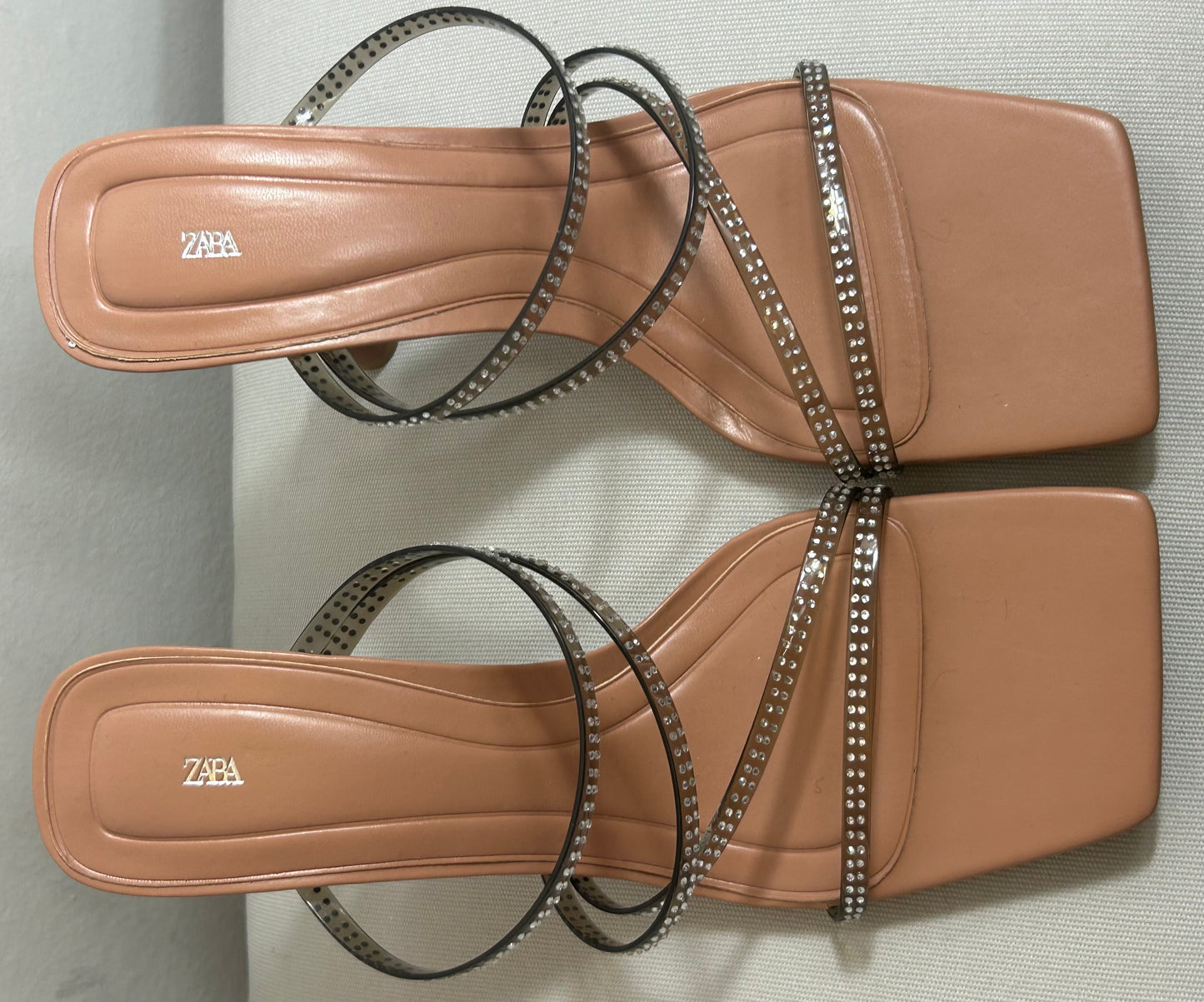 Diamanté ZARA Strappy Sandals