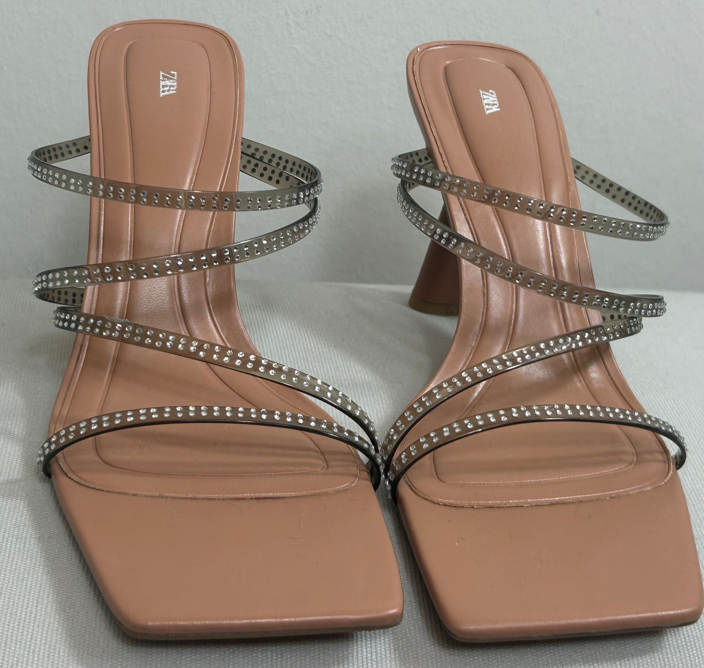 Diamanté ZARA Strappy Sandals