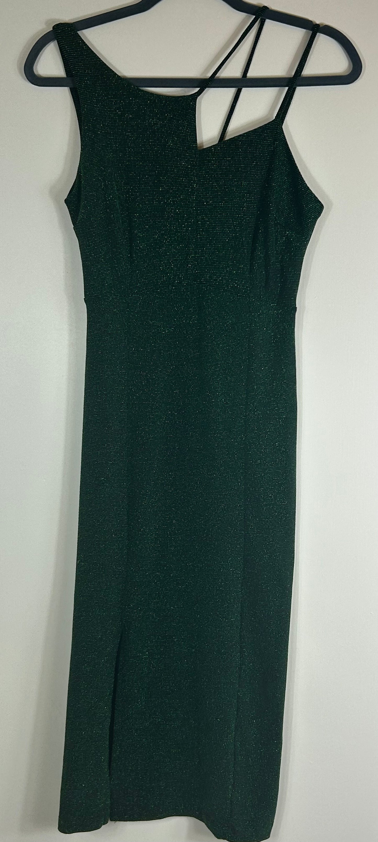 Green NEXT Lurex Strappy Dress