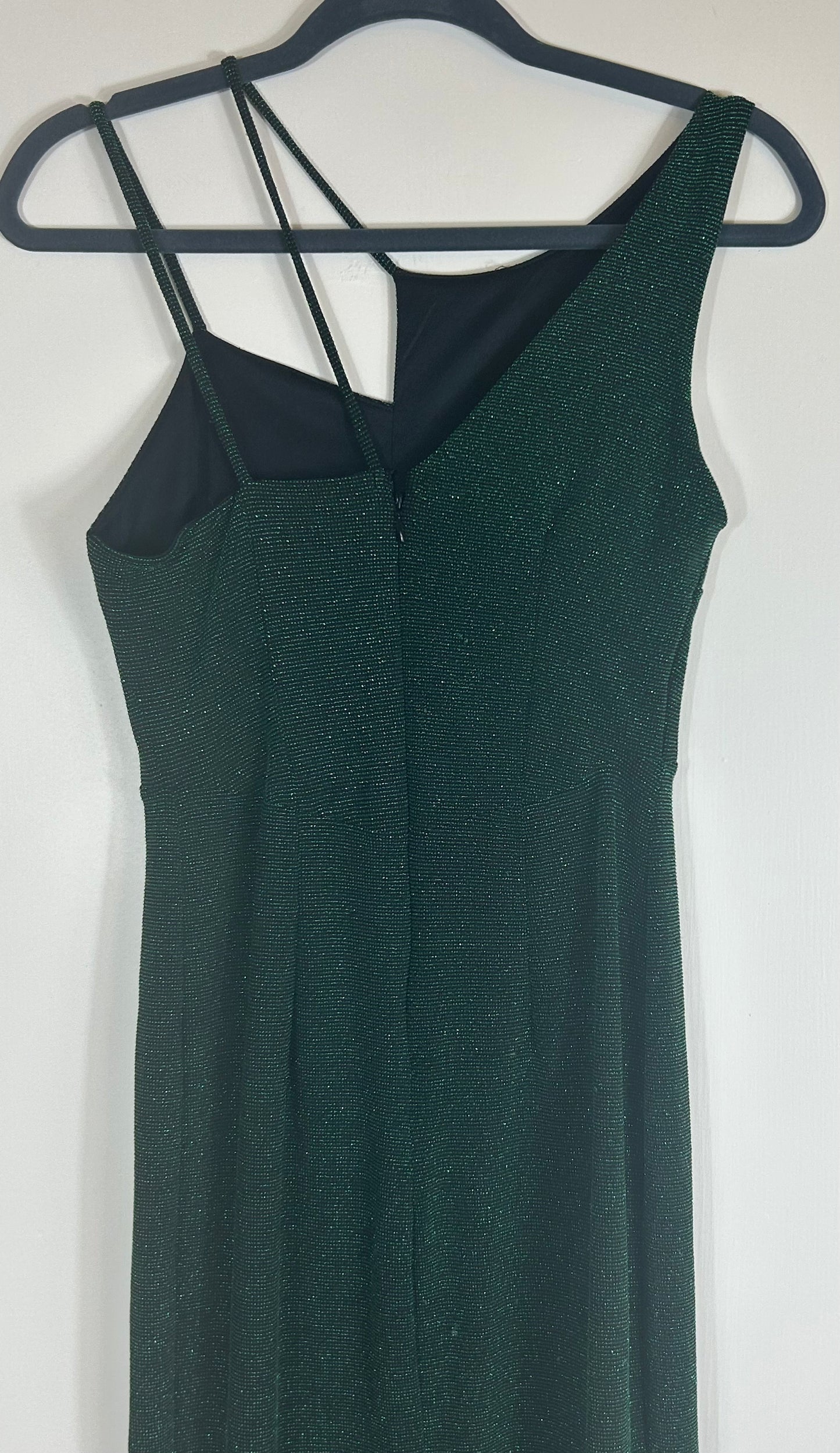 Green NEXT Lurex Strappy Dress